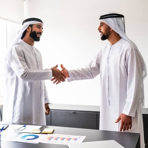 Arabskí podnikatelia uzatvárajú dohodu