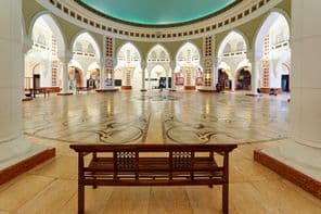 Trh so zlatom v Dubai Mall.