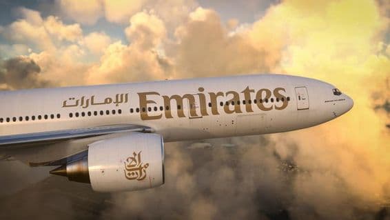 Lietadlo Emirates