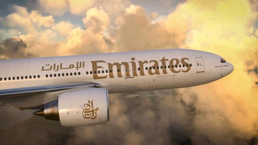 Lietadlo Emirates