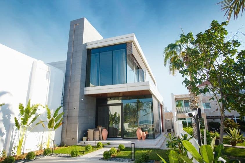 Vonkajší dizajn interiéru vily v Dubaji
