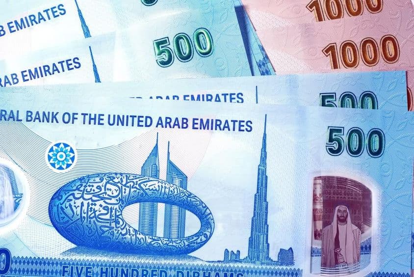 peniaze SAE, bankovky nad 500 AED