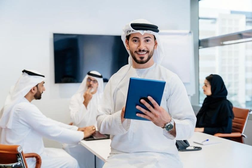 Kancelárske stretnutie v Dubaji.