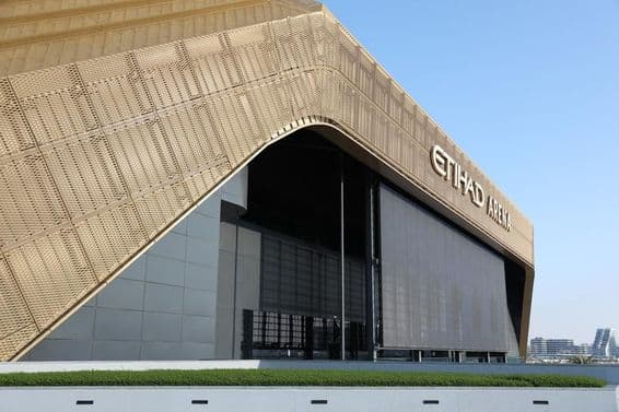 Abu Dhabi Etihad Aréna.