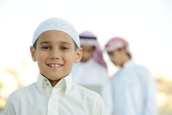 Emirátsky študent.