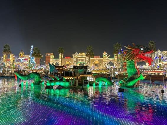 Dubajské Global Village.