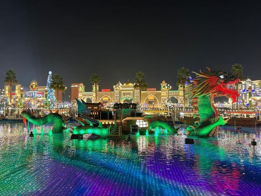 Dubajské Global Village.