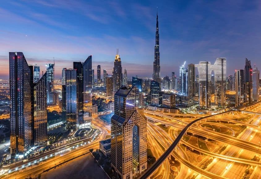 Panoráma Dubaja.