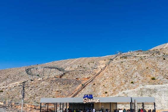 Populárna atrakcia Jais Sledder v RAK.