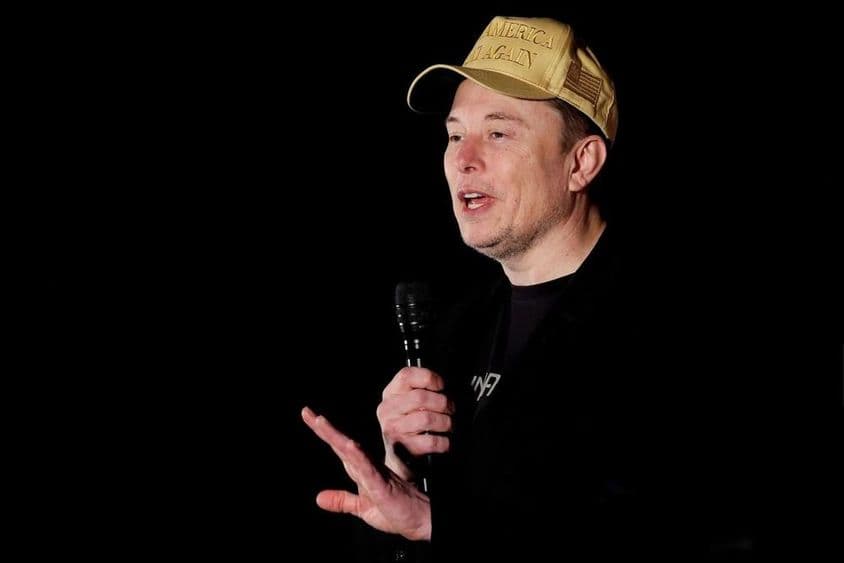Elon Musk, zakladateľ SpaceX a Tesly.