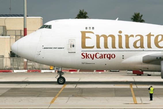Emirates Sky Cargo Boeing 747-4HAF/ER/SCD.