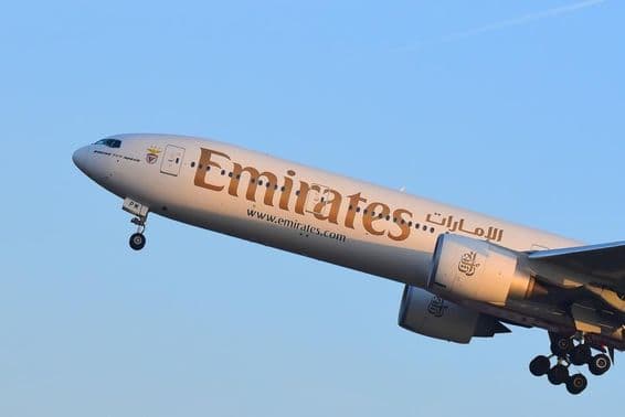 EMIRATES AIRLINES Boeing 777-300ER.
