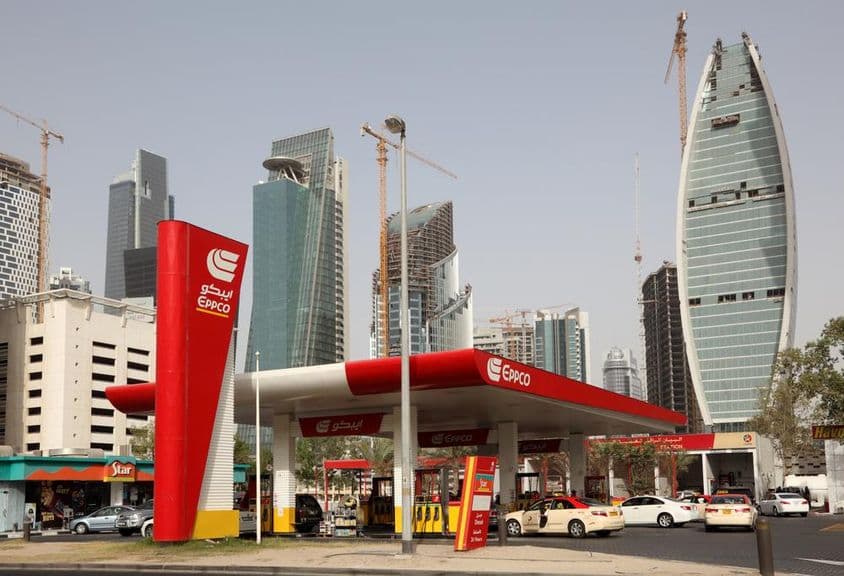 Benzínová stanica Eppco v Dubaji.