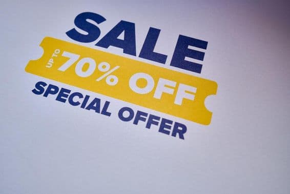 Špeciálna ponuka so zľavou až do 70%