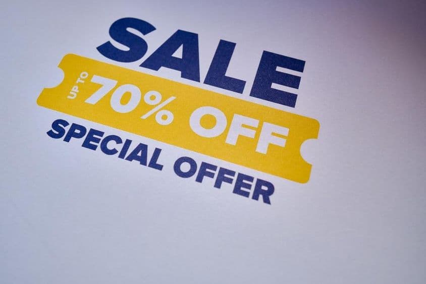 Špeciálna ponuka so zľavou až do 70%