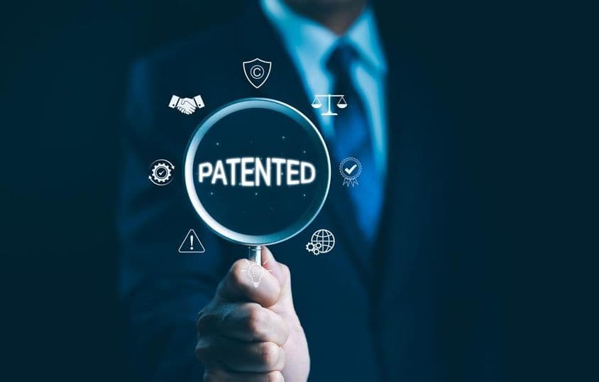 Patentovaný koncept, autorské právo.