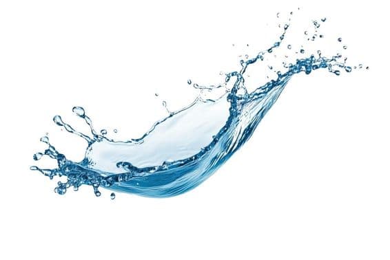 Špliechajúca tečúca voda.