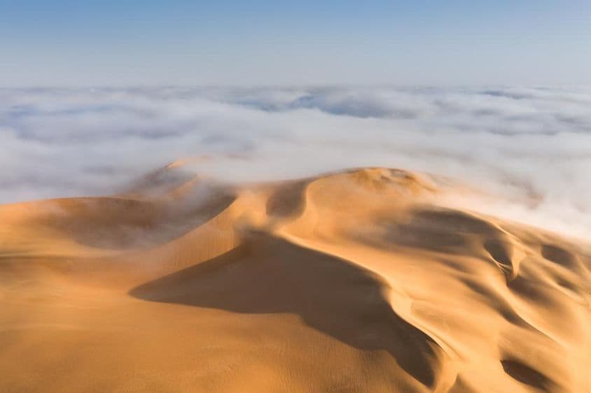 Púšť Liwa, Abú Zabí, Spojené arabské emiráty.