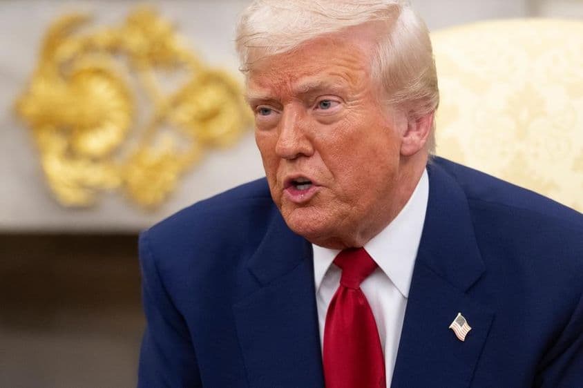 Donald Trump, prezident USA.