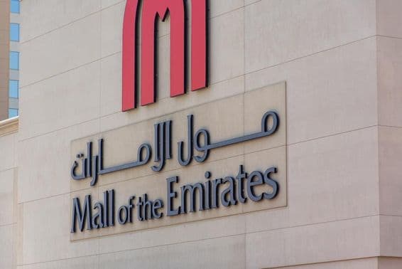Dubajské nákupné centrum Mall of the Emirates.