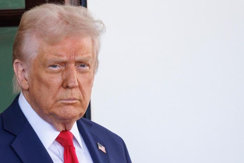 Donald Trump, prezident USA.