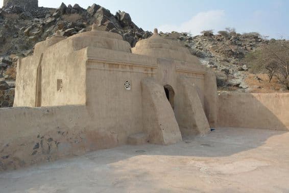 Mešita Al Bidya v Fujairah, Spojené arabské emiráty.