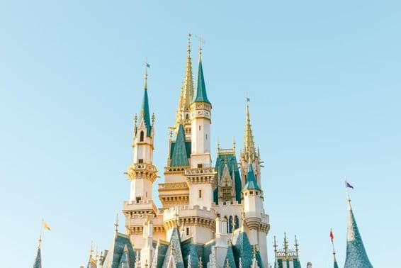 Hrady v tokijskom Disneylande.