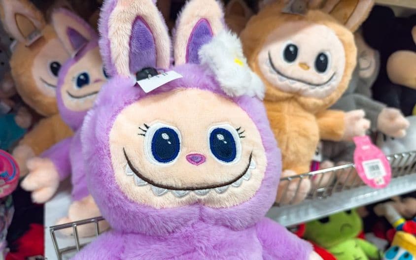 LABUBU plyšové hračky v Pop Mart's The Monsters