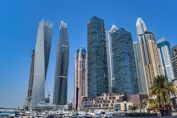 Dubajská Marina, Tiger Tower.