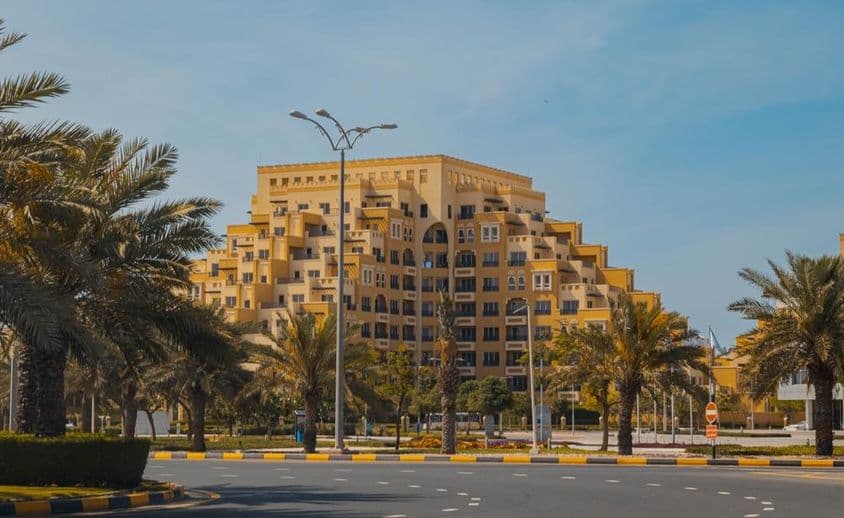 Ras al Khaimah, ostrov Marjan.