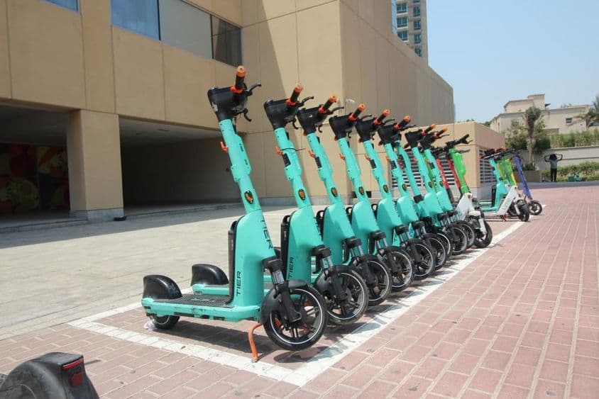 Careem BIKE je použiteľný na rýchle cesty.