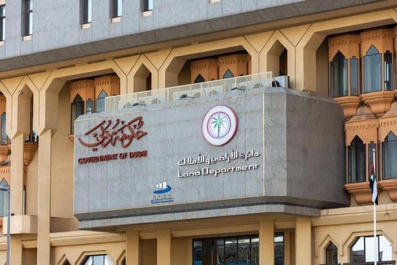 Budova Dubajského pozemkového oddelenia.