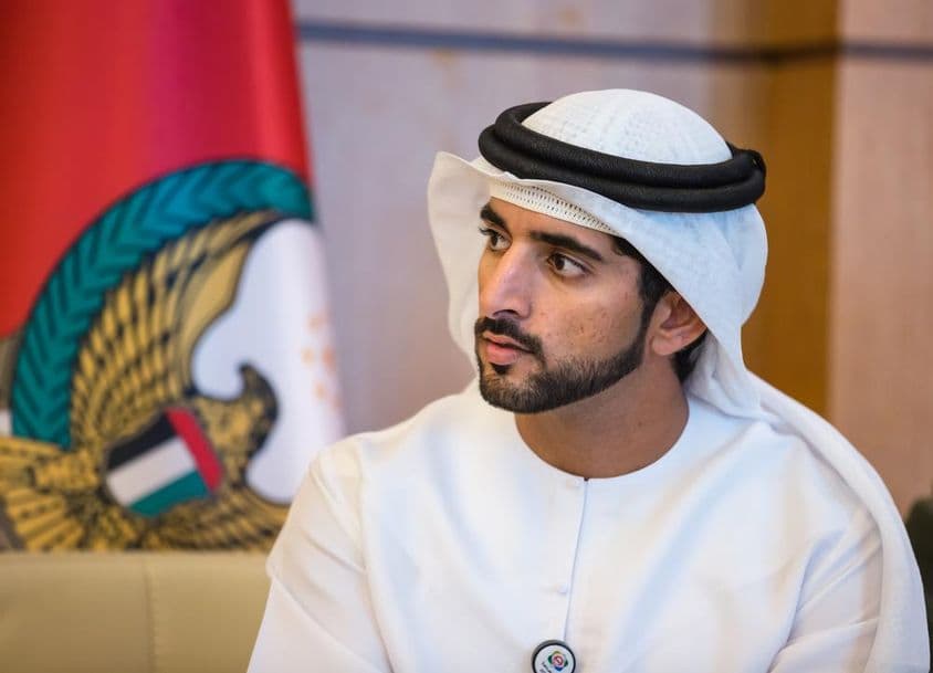Hamdan bin Mohammed Al Maktúm, korunný princ Dubaja.