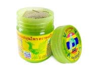 Zelená dóza inhalátora Hong Thai Herbal.