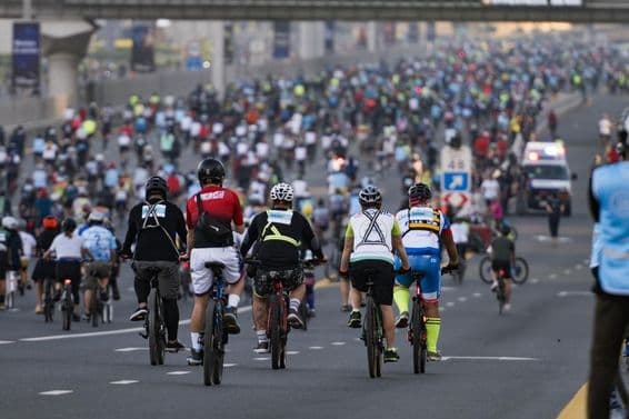 Výročná akcia Dubai Ride.