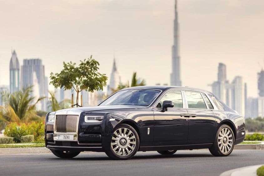DUBAJ, Spojené arabské emiráty Rolls Royce Phantoms.