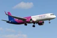 Wizz Air s lietadlom Airbus A321-271NX.