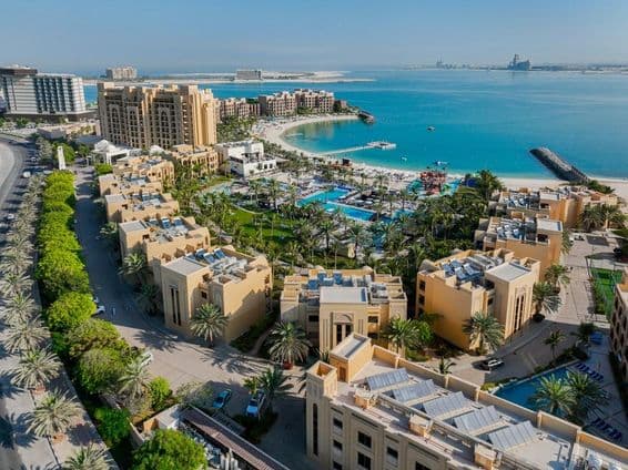 Ostrov Al Marjan, Ras Al Khaimah, Spojené arabské emiráty.
