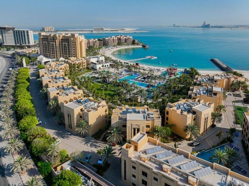 Ostrov Al Marjan, Ras Al Khaimah, Spojené arabské emiráty.