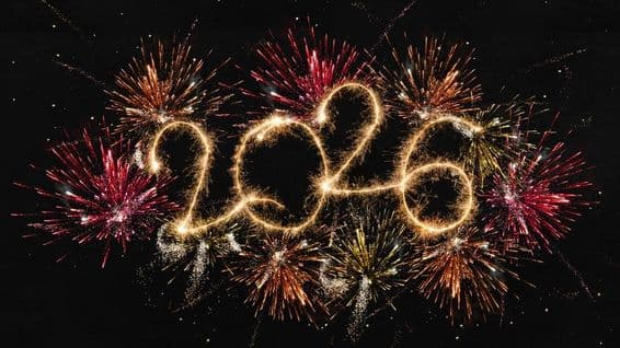 Šťastný nový rok 2026.