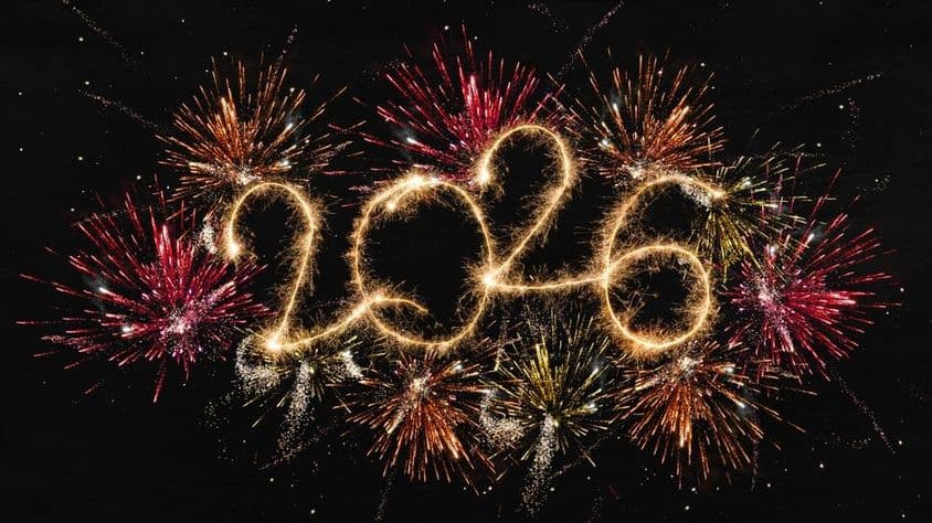 Šťastný nový rok 2026.