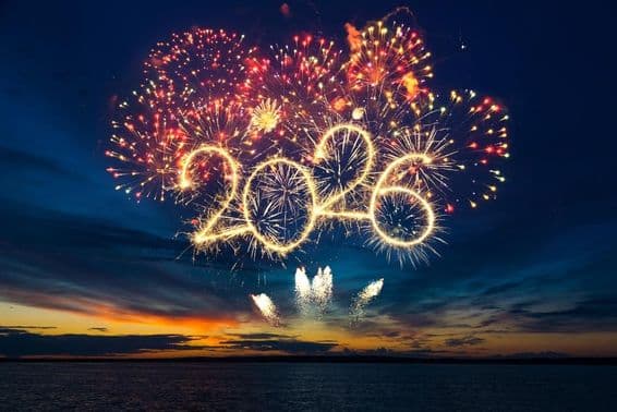 Šťastný nový rok 2026.