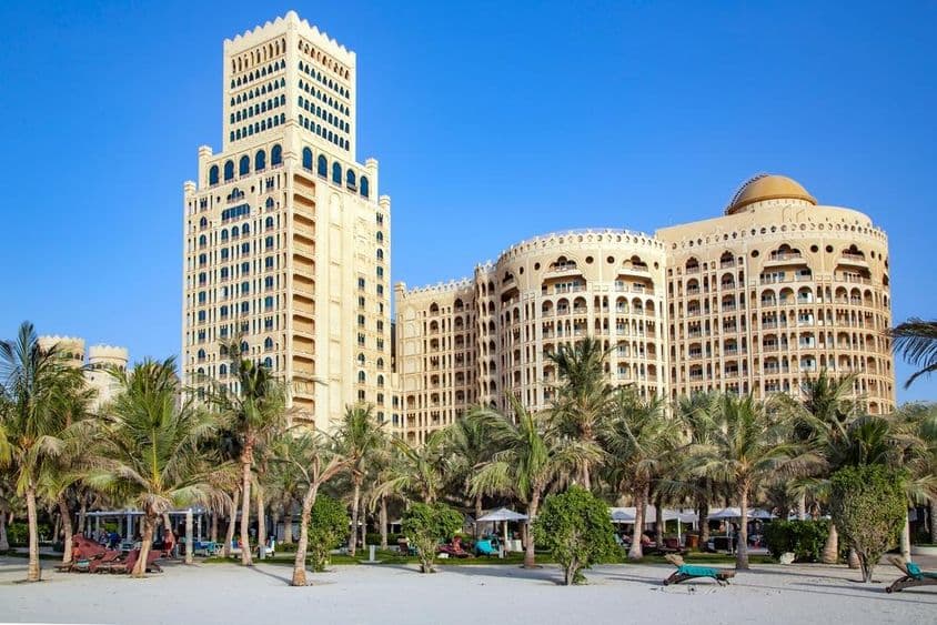 Waldorf Astoria 5-hviezdičkový luxusný hotel v Ras al Khaimah.