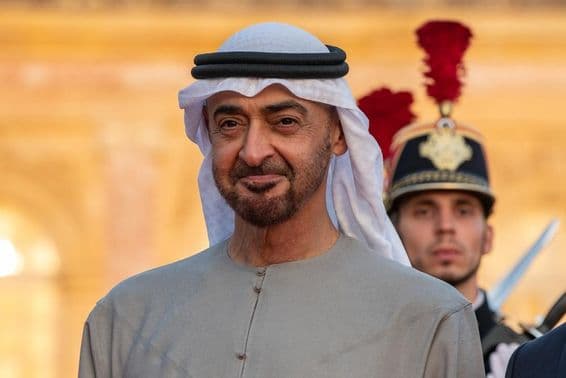 Šejk Mohamed bin Zayed Al Nahyan.