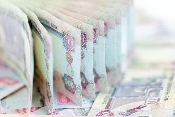 Dirham Spojených arabských emirátov.