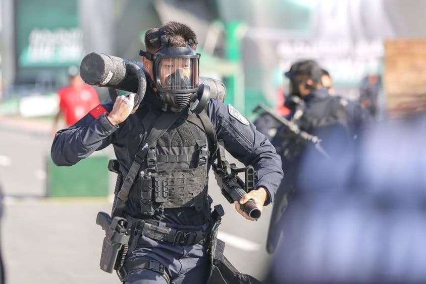 Výzva SWAT v Spojených arabských emirátoch 2025 Dubaj.