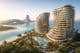 Panoráma rezidencií Baccarat Saadiyat.