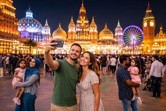 Farebný večer na zážitku v Globálnej dedine