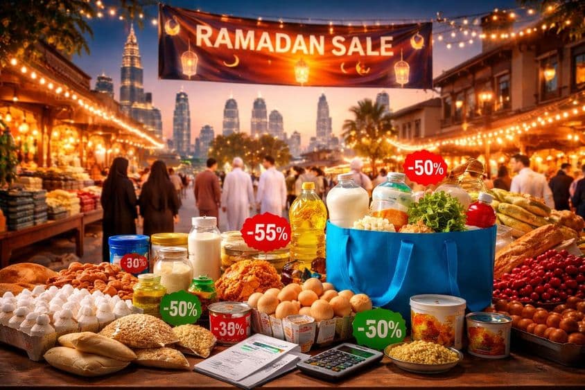 Ramadánsky trh s monitorovaním cien.