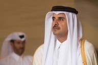 Katarský šejk Tamim bin Hamad Al Thani.